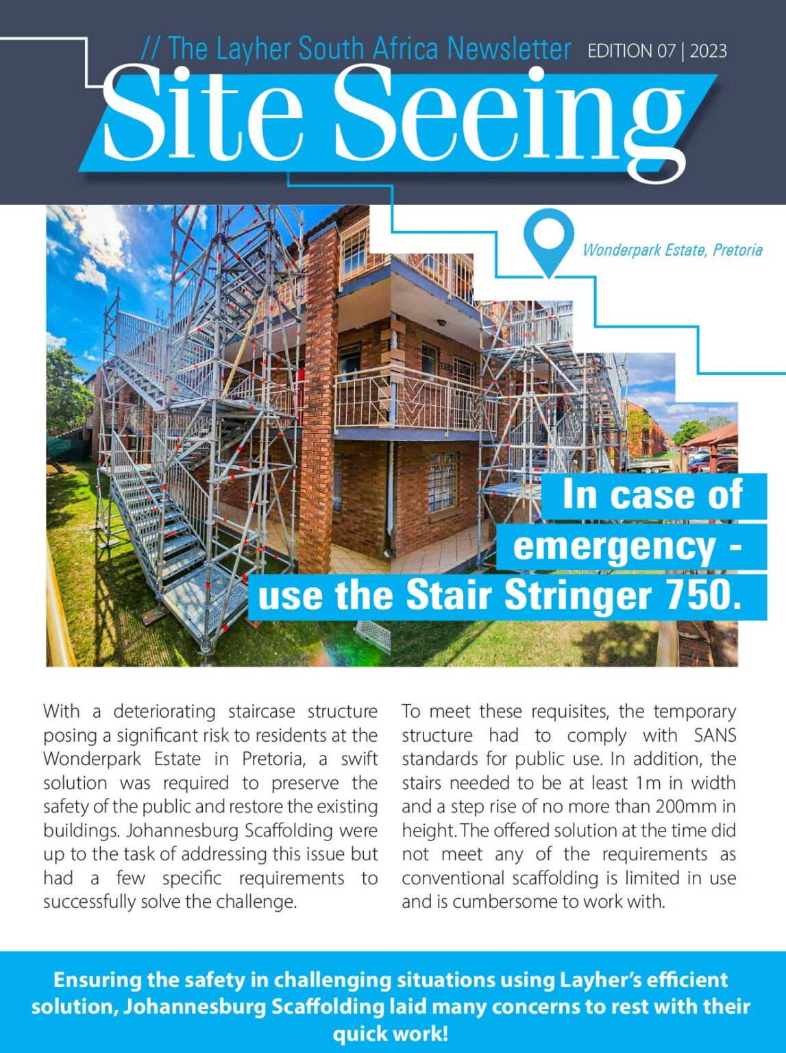 Scaffolding Systems & Solutions | Layher South Africa